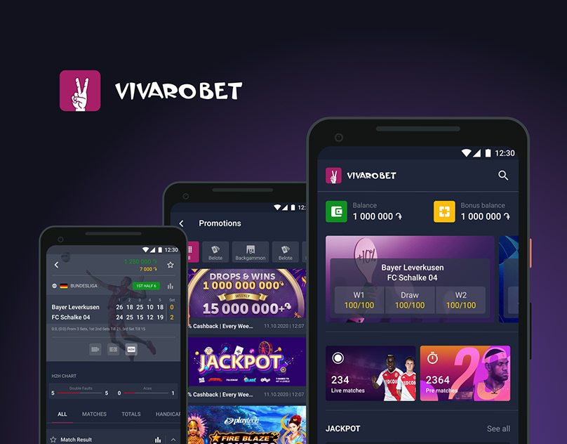 Приложение Vivaro Bet