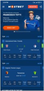 Mostbet app