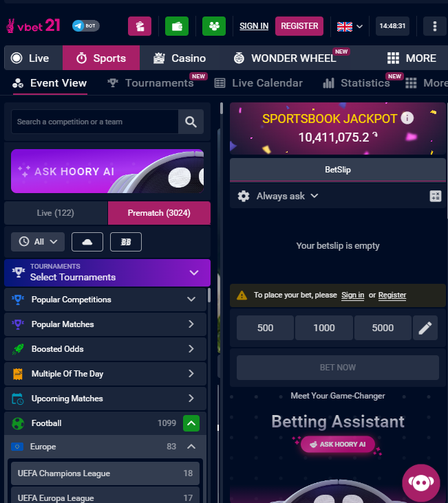 Vivaro Bet app