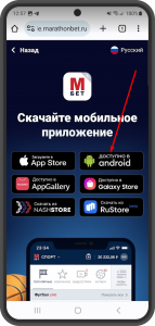 Marathonbet app